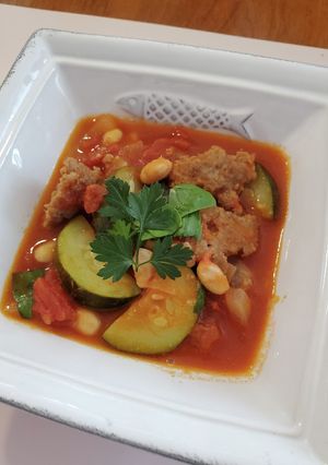 簡単手作りサルシッチャの食べるスープ-レシピのメイン写真