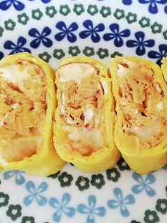 キムチー卵焼き-レシピのメイン写真