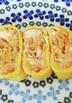 キムチー卵焼き-レシピのメイン写真