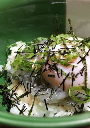生しらす丼温玉乗せ-レシピのメイン写真