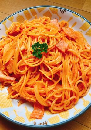 フライパン１つで簡単ナポリタン-レシピのメイン写真