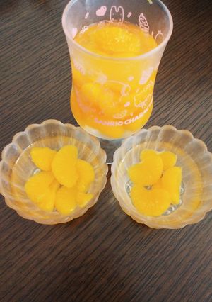 簡単☆みかんゼリー-レシピのメイン写真