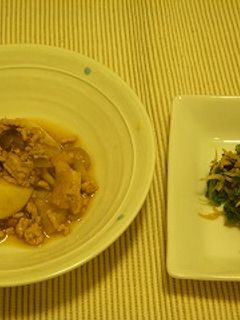 かぶと鶏ひき肉の煮物-レシピのメイン写真