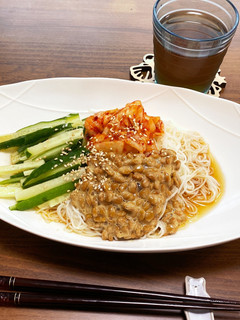 腸活☆素麺-レシピのメイン写真