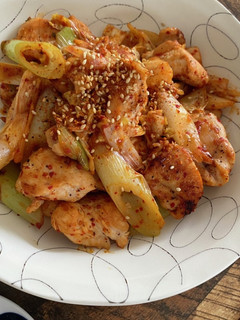「本技 おいしいキムチ」で作る鶏キムチ-レシピのメイン写真