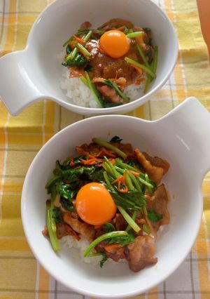豚丼　オイスターソース味-レシピのメイン写真