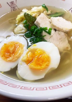 鯛だし塩ラーメンの出汁-レシピのメイン写真