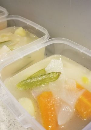 豚煮汁で作るポトフ(作り置きにも◎)-レシピのメイン写真