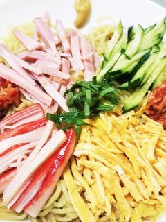 さっぱりとキムチ冷やし中華-レシピのメイン写真