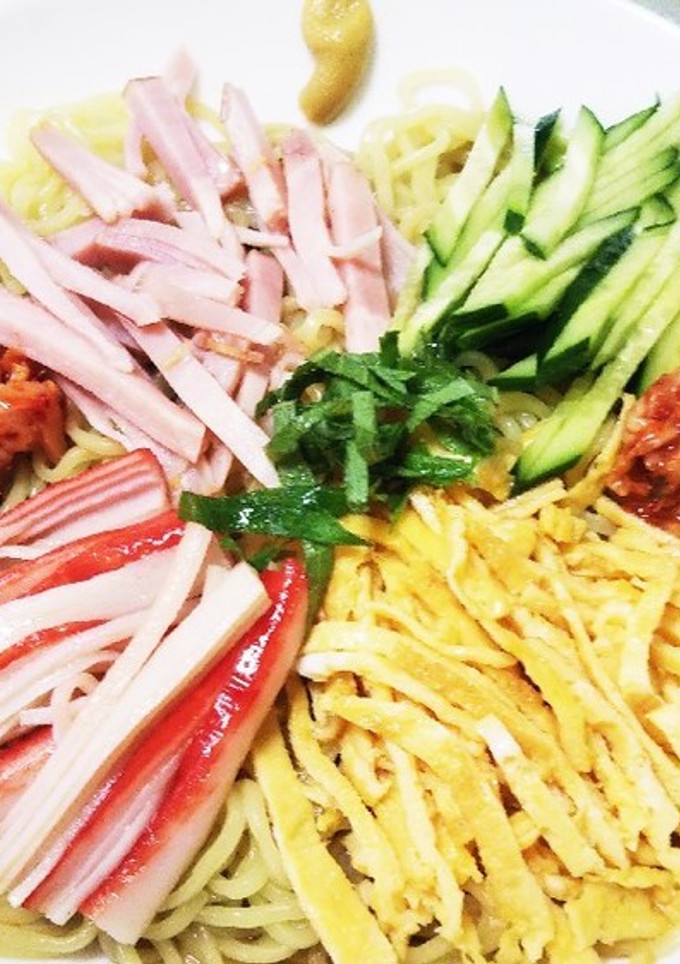 さっぱりとキムチ冷やし中華-レシピのメイン写真