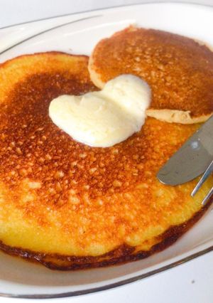 グルテンフリー！玄米粉パンケーキ♡-レシピのメイン写真