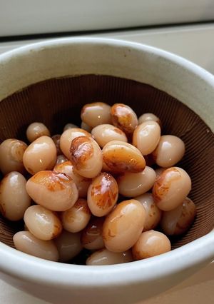 圧力鍋で。とら豆の甘煮♡-レシピのメイン写真