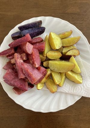 揚げ焼きで作るフライドポテト-レシピのメイン写真