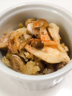 鯖とキノコのおろしポン酢和え-レシピのメイン写真
