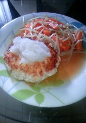 ダイエット中もOK！豆腐ハンバーグ-レシピのメイン写真