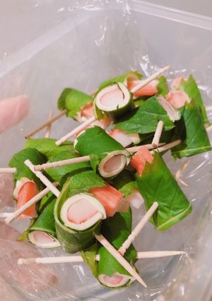 カニカマ大葉チーズ巻き-レシピのメイン写真
