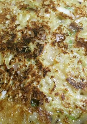 キムチ焼きそばチヂミ-レシピのメイン写真