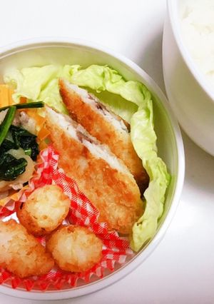 5/19 息子さんランチジャー弁当-レシピのメイン写真