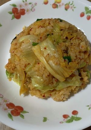 辛くないキムチチャーハン-レシピのメイン写真