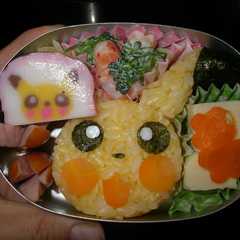 รูปของ ピカチュウ　キャラ弁