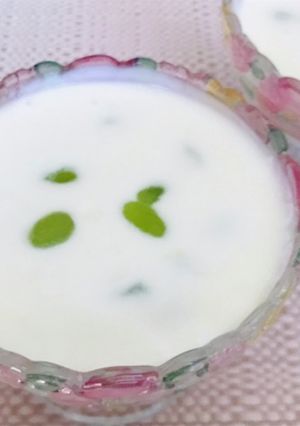 食べやすい♡種無し葡萄ハチミツヨーグルト-レシピのメイン写真