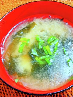 わかめと春雨の味噌汁-レシピのメイン写真