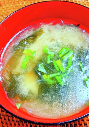 わかめと春雨の味噌汁-レシピのメイン写真