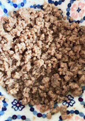 そぼろ丼-レシピのメイン写真