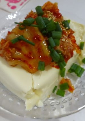 豆腐のキムチ和え-レシピのメイン写真