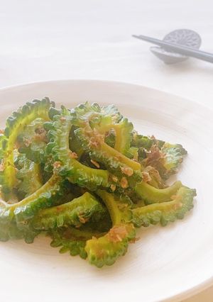 【家つま】ゴーヤのおかか醤油炒め-レシピのメイン写真