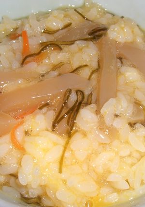 松前漬け卵かけご飯-レシピのメイン写真