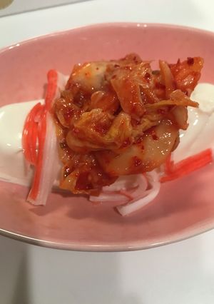 あと一品におすすめ♪豆腐のキムチ和え-レシピのメイン写真