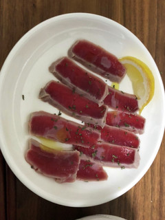 マグロのぬか漬けカルパッチョ!-レシピのメイン写真