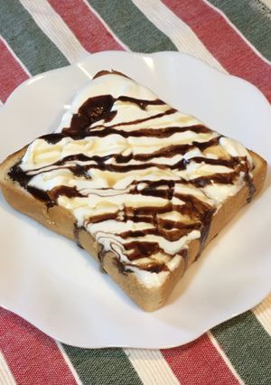 生クリームチョコメープルトースト-レシピのメイン写真