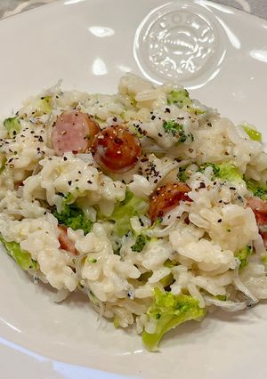 簡単★ブロッコリーとしらすのリゾット-レシピのメイン写真