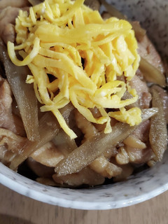 短時間!簡単★☆鶏ごぼう丼★☆-レシピのメイン写真