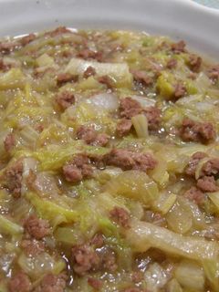 簡単スピーディー☆白菜のひき肉煮込み-レシピのメイン写真