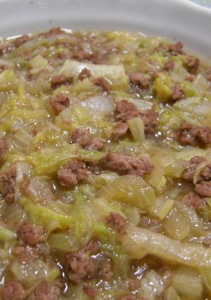 簡単スピーディー☆白菜のひき肉煮込み-レシピのメイン写真