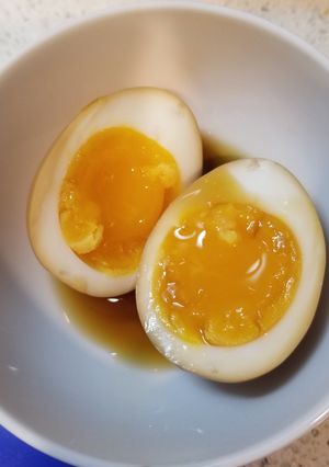 烏骨鶏の味玉(煮卵)★砂糖不使用-レシピのメイン写真