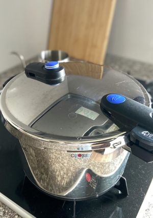 【べちゃっとしない！】圧力鍋で玄米ごはん-レシピのメイン写真