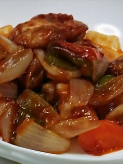 豚コマで簡単酢豚-レシピのメイン写真