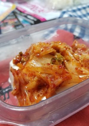 キムチ豆腐-レシピのメイン写真