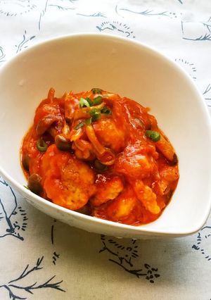 チキンのトマキム煮-レシピのメイン写真