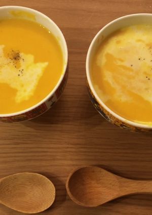 玉ねぎたっぷり かぼちゃのスープ-レシピのメイン写真