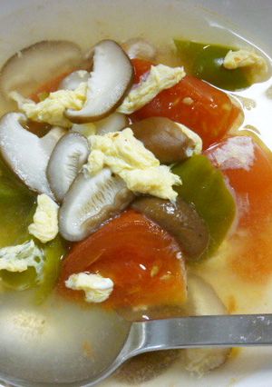 簡単野菜の中華スープ-レシピのメイン写真
