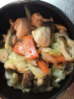 味噌漬け鶏肉の野菜炒め-レシピのメイン写真