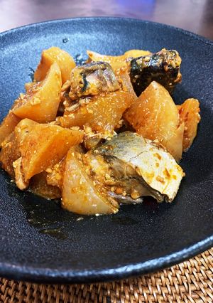 炊飯器で大根と鯖のパッタイペースト煮-レシピのメイン写真