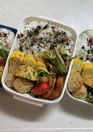 学生弁当(2021.5.27)-レシピのメイン写真