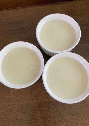 さっぱりフワフワ 牛乳プリン-レシピのメイン写真