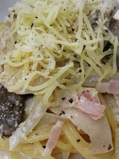 ぶっこみ☆キノコと3種のチーズパスタ♪-レシピのメイン写真